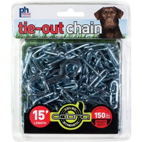 Prevue Pet Products 15 Foot Tieout Chain Heavy Duty