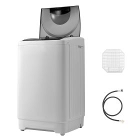 Portable Washing Machine, Portable Washer 1.3 cu.ft with LED Display, Stainless Steel Drum, 8 Wash Programs & 6 Adjustable Water Levels