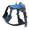 Dog Harness for Large Dogs, No Pull Adjustable Dog Vest Pet Harness, with 5ft Leash, Handle, Metal Rings, Buckles