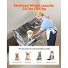 34 Inch Stainless Steel Dog Washing Station, Pet Grooming Tub with Hot & Cold Faucet, Showerhead, Home Wash Sink, Fits Small Cats and Dogs