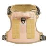 Dog Harness for Large Dogs, No Pull Tactical Dog Harness Adjustable Pet Vest, with Handle, Metal Rings, Buckles