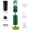 Dog Waste Station, Commercial Dog Poop Station, 11.5 Gallons Pet Waste Bin with 50 Can Liners, Bag Dispenser & 600 Waste Bags